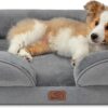 Bedsure Orthopedic Dog Bed for Medium Dogs - Waterproof Dog Bed Medium
