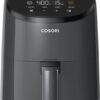COSORI Small Air Fryer Oven 2.1 Qt, 4-in-1 Mini Airfryer, Bake, Roast, Reheat, Space-saving & Low-noise, Gray