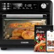 COSORI Toaster Oven Air Fryer Combo, 12-in-1, 26QT Convection Oven Countertop, with Toast, Black