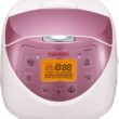 CUCKOO CR-0631F, 6-Cup (Uncooked) Micom Rice Cooker, 8 Menu Options White Rice, Brown Rice & More, Nonstick Inner Pot, Made in Korea, White Pink