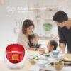 CUCKOO CR-0655F | 6-Cup (Uncooked) Micom Rice Cooker | 12 Menu Options: White Rice, Brown Rice & More, Nonstick Inner Pot, Designed in Korea | Red/White CUCKOO CR-0655F | 6-Cup (Uncooked) Micom Rice Cooker | 12 Menu Options: White Rice, Brown Rice & More, Nonstick Inner Pot, Designed in Korea | Red/White