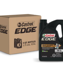 Castrol Edge 0W-20 Advanced Full Synthetic Motor Oil, 5 Quarts, Case of 3