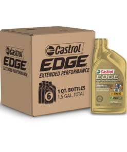 Castrol Edge Extended Performance 5W-30 Advanced Full Synthetic Motor Oil, 1 Quart, Case of 6