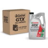 Castrol GTX Full Synthetic 5W-20 Motor Oil, 5 Quarts, Case of 3