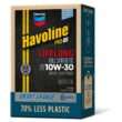 Chevron Havoline Lifelong Synthetic Motor Oil, 10W30, 6 Quart Smart Change Box Case (2-Pack)