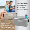 Coleman 316 Series Insulated Portable Cooler with Heavy Duty Latches, 70 Quart, Leak-Proof Outdoor High Capacity Hard Cooler, Keeps Ice for up to 5 Days