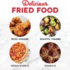 DASH Tasti-Crisp™ Digital Air Fryer with AirCrisp Technology, Custom Presets, Temperature Control, and Auto Shut Off Feature, 2.6 Quart - Aqua