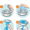Diaper Genie Bags Refills 270 Count (Pack of 8) with Max Odor Lock | Holds Up to 2160 Newborn Diapers Diaper Genie Bags Refills 270 Count (Pack of 8) with Max Odor Lock | Holds Up to 2160 Newborn Diapers