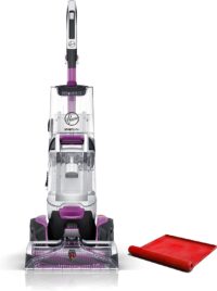 Hoover SmartWash Automatic Carpet Cleaner Spot Chaser Stain Remover Wand, Shampooer Machine for Pets, with Storage Mat, FH53050, Purple, Large