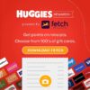 Huggies Little Movers Baby Diapers, Size 4 (22-37 lbs), 120 Ct