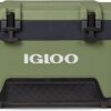 Igloo BMX 52 Quart Cooler with Cool Riser Technology, Oil Green
