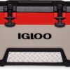 Igloo BMX 52 Quart Cooler with Cool Riser Technology, Sandstone Red