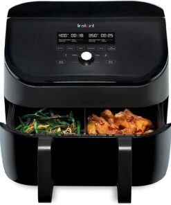 Instant Vortex 9 Quart VersaZone 8-in-1 XL Air Fryer with Dual Basket Option, From the Makers of Instant Pot
