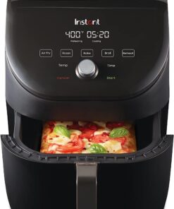 Instant Vortex Slim 6QT Air Fryer Oven, From the Makers of Instant Pot, EvenCrisp Technology, Space Saving