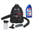 KOBLENZ WET/DRY VAC, 3 Gallon, 2 Peak HP with SANITIZER KIT shop vacuum (WD-390k2)