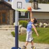 Little Tikes Adjust and Jam Pro Basketball Set, Blue Little Tikes Adjust and Jam Pro Basketball Set, Blue