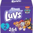 Luvs Pro Level Leak Protection Diapers Size 2 264 Count Economy Pack