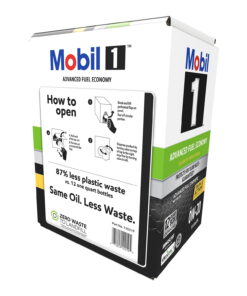 Mobil 1 Advanced Fuel Economy Full Synthetic Motor Oil 0W-20, 12 qt Bag in Box