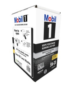 Mobil 1 Advanced Full Synthetic Motor Oil 5W-20, 12 qt Bag in Box