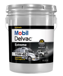 Mobil Delvac Extreme Heavy Duty Full Synthetic Diesel Engine Oil 15W-40, 5 gal