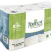 NooTrees Bamboo 3 Ply Bathroom Tissue, 220 Sheets, 12 Rolls, Ecofriendly, Sustainable, Hypoallergenic, Ultra Absorbent Velvety Soft, FSC Certified (48 Rolls)