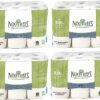 NooTrees Bamboo 3 Ply Bathroom Tissue, 220 Sheets, 12 Rolls, Ecofriendly, Sustainable, Hypoallergenic, Ultra Absorbent Velvety Soft, FSC Certified (48 Rolls)