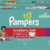Pampers Cruisers 360 Diapers Size 3 136 Count