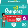 Pampers Cruisers 360 Diapers Size 6 80 Count