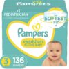 Pampers Swaddlers Active Baby Diaper Size 3 136 Count