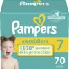 Pampers Swaddlers Active Baby Diaper Size 7 70 Count