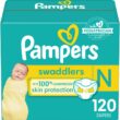 Pampers Swaddlers Newborn Diaper Size 0 120 Count