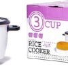 Pars Automatic Persian Rice Cooker - Tahdig Rice Maker Perfect Rice Crust 3 Cup