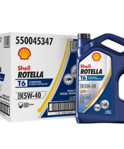 Shell Rotella T6 Full Synthetic 5W-40 Diesel Engine Oil, 1 Gallon, 3 Pack