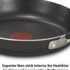 T-fal Ultimate Hard Anodized Nonstick Fry Pan Set 10, 12 Inch Cookware, Pots and Pans, Dishwasher Safe Grey