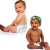 The Honest Company Clean Conscious Diapers | Plant-Based, Sustainable | Above It All + Barnyard Babies | Super Club Box, Size 1 (8-14 lbs), 160 Count