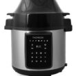 Thomson TFPC607 6L 2-in-1 Air Fryer Pressure Cooker Button Control, Led Display, Stainless