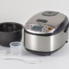 Zojirushi NS-LGC05XB Micom Rice Cooker & Warmer, 3-Cups (uncooked), Stainless Black