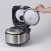Zojirushi NS-LGC05XB Micom Rice Cooker & Warmer, 3-Cups (uncooked), Stainless Black
