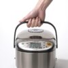 Zojirushi NS-LGC05XB Micom Rice Cooker & Warmer, 3-Cups (uncooked), Stainless Black