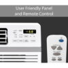 LG 14,000 BTU 700 Sq. ft. Window Smart Air Conditioner, White