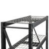 WORKPRO 48”W x 18”D x 48” H 3-Tier Freestanding Shelf, Steel, 1500lb. Capacity