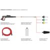 AR Blue Clean BC390HSS Universal Motor, 2300 PSI, Cold Water, Electric Pressure Washer, with Up to 1.7 GPM, BC390HSS