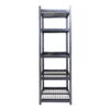 Stronghold Garage Gear 5-Shelf Boltless Rack Wire Decking in Texture Gray, 800lbs per Shelf Stronghold Garage Gear 5-Shelf Boltless Rack Wire Decking in Texture Gray, 800lbs per Shelf