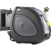 EARTHWISE POWER TOOLS BY ALM GH-001 1/2 in. Dia. x 130 ft. Standard Retractable Garden Hose Reel with Spray Nozzle EARTHWISE POWER TOOLS BY ALM GH-001 1/2 in. Dia. x 130 ft. Standard Retractable Garden Hose Reel with Spray Nozzle