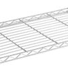 Whitmor Supreme Adjustable 23.15"W x 13.11"D x 29.9"H 3-Shelf Freestanding Shelves, Chrome
