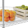 Hyper Tough Heavy Duty 5 Tier Wire Shelf, Zinc, 3000 lb Capacity