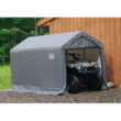 ShelterLogic Shed-In-A-Box Canopy Storage Shed - 6W x 10D x 6.5H ft.