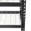 WORKPRO 48”W x 18”D x 48” H 3-Tier Freestanding Shelf, Steel, 1500lb. Capacity