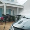 Earthwise PW20502B 2050 PSI 1.4 GPM Cold Water Electric Pressure Washer with Foam Cannon Bundle