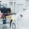 Earthwise PW20502B 2050 PSI 1.4 GPM Cold Water Electric Pressure Washer with Foam Cannon Bundle